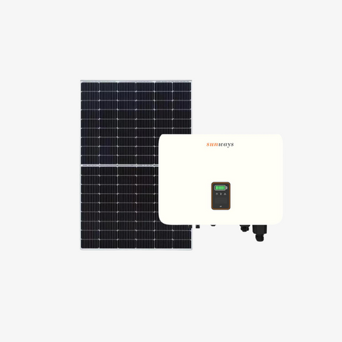 100 Napelem AC 4 KW - DC 4,1 kWp - 3 fázis (Sunways)